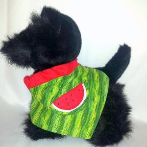 Small Sized Dog Watermelon Slide-thru Pet Scarf